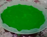 Foto langkah ke 4 dari resep Puding gulmer lapis pandan.