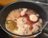A picture of step 6 of Stewed Shiitake Mushroooms for Somen or Hiyashi Chuuka (Cold Chinese Noodles).