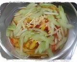 A picture of step 3 of Loads of Vegetables! Chicken Breast in Nanban Sauce.