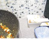 A picture of step 6 of Stir-Fried Pork Belly with Garlic and Chili.