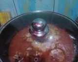 Foto langkah ke 3 dari resep Rendang Ayam Bumbu Instan.