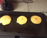 A picture of step 4 of Lazy Butt Blueberry Pancakes.