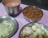 आलू चना ग्रेवी वाली सब्जी(aloo chana gravy wali sabzi recipe in hindi) रेसिपी चरण 1 फोटो