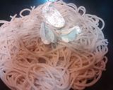 A picture of step 4 of Butter and Pepper Pasta.