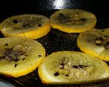 A picture of step 2 of Pan seared summer squash with fresh basil.