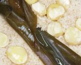 A picture of step 6 of Golden Ratio Mentsuyu Chestnut Rice.