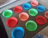 A picture of step 1 of Almond butter muffins.