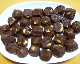 A picture of step 9 of Dark Chocolate Mini Brownies For Valentine's Day.
