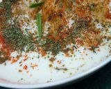 A picture of step 12 of Dahi vadas.