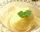 A picture of step 3 of Real Pineapple Sherbet.
