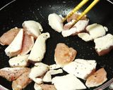 A picture of step 3 of Stir-Fry with Garlic Soy Sauce Made by a Green Onion Lover.