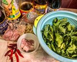 รูปขั้นตอนการทำที่ 2 ของ แขนงหมูสับเบคอนน้ำมันหอย