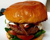 A picture of step 8 of My Biggie Beef Burger 😋#Mainmeal#Lunch.