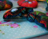 A picture of step 13 of Rainbow cookies.