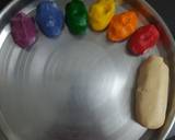 Rainbow heart cookies (eggless and no oven) recipe step 6 photo