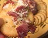 A picture of step 5 of Bacon ranch cheese ball.
