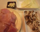 A picture of step 1 of Chicken with Tomato Cream Sauce.