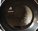 A picture of step 8 of Fateera with hotdog filling.