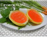 A picture of step 6 of [Farmhouse Recipe] Fruit-Like Carrot Jelly.
