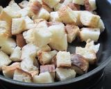 A picture of step 2 of Baguette Rusks in a Frying Pan.