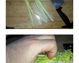 A picture of step 4 of Bacon and egg salad.
