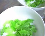 A picture of step 3 of Lettuce Onion Sausage Soup.