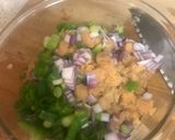 A picture of step 1 of Chickpea Breakfast Patties (Alkaline).