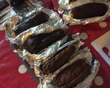 Une image de l'étape 1 de Moutabal ou purée d'Aubergine du Liban.
