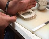 Foto del paso 5 de la receta Mi primer trampantojo de huevo frito con boletus