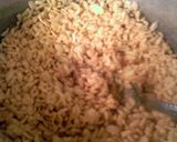 A picture of step 2 of Sunshine toffee bars.