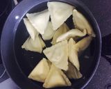 A picture of step 1 of Ravioli With Sautéed Asparagus And Walnuts.