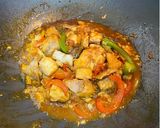 Foto langkah ke 4 dari resep Ikan Kakap Putih Barramundi Masak Paprika.