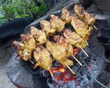 A picture of step 5 of Thai Chicken Satay.