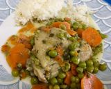 Foto del paso 5 de la receta: Pollo Arvejado