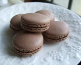 A picture of step 10 of My Favorite Macarons (Chocolate).