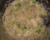 A picture of step 4 of Okara and Cabbage Quiche.