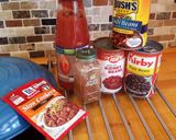 A picture of step 3 of 3 Bean Turkey Chili "veggie-free".