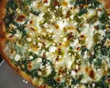 A picture of step 11 of Feta-Spinach Pizza.