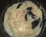 A picture of step 9 of Chowder-Like Pasta with Spring Cabbage and Clams.