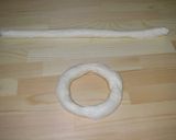 A picture of step 3 of Sunny-side Up Egg Bread Using a Bread Machine.