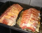 A picture of step 1 of Yoshida's Ribs.