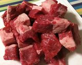 A picture of step 1 of Slow Cooked Beef Stew for Adult Tastes.