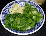 A picture of step 3 of Açorda (The poor man's dish).