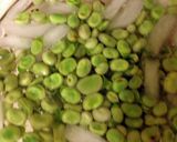 A picture of step 6 of Fava Beans and Olives.