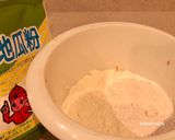 A picture of step 2 of Carrot Pancakes.