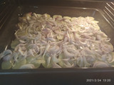 Dorada al horno con patatas