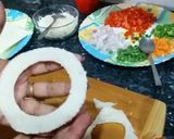 रिंग पिज़्ज़ा सैंडविच (Ring pizza sandwich recipe in Hindi) रेसिपी चरण 2 फोटो