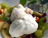 A picture of step 2 of Honey Yogurt Salad.