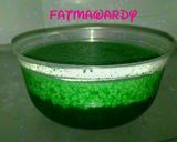 Foto langkah ke 5 dari resep Puding lumut pandan.