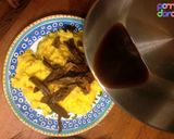 A picture of step 9 of Polenta, Mushrooms and Fresh Herbs.